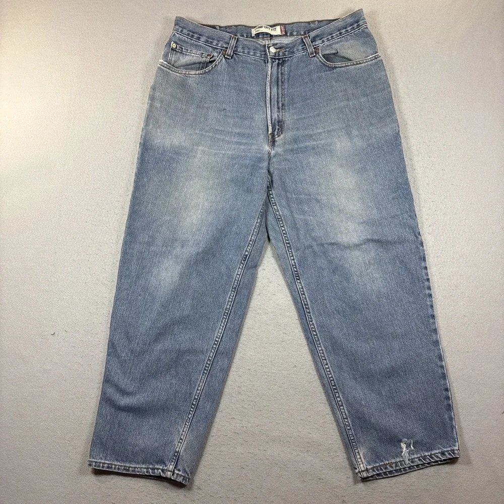 Vtg Y2K‎ Levi's 560 Loose Fit Tapered Leg Jeans Men 38x30 Blue